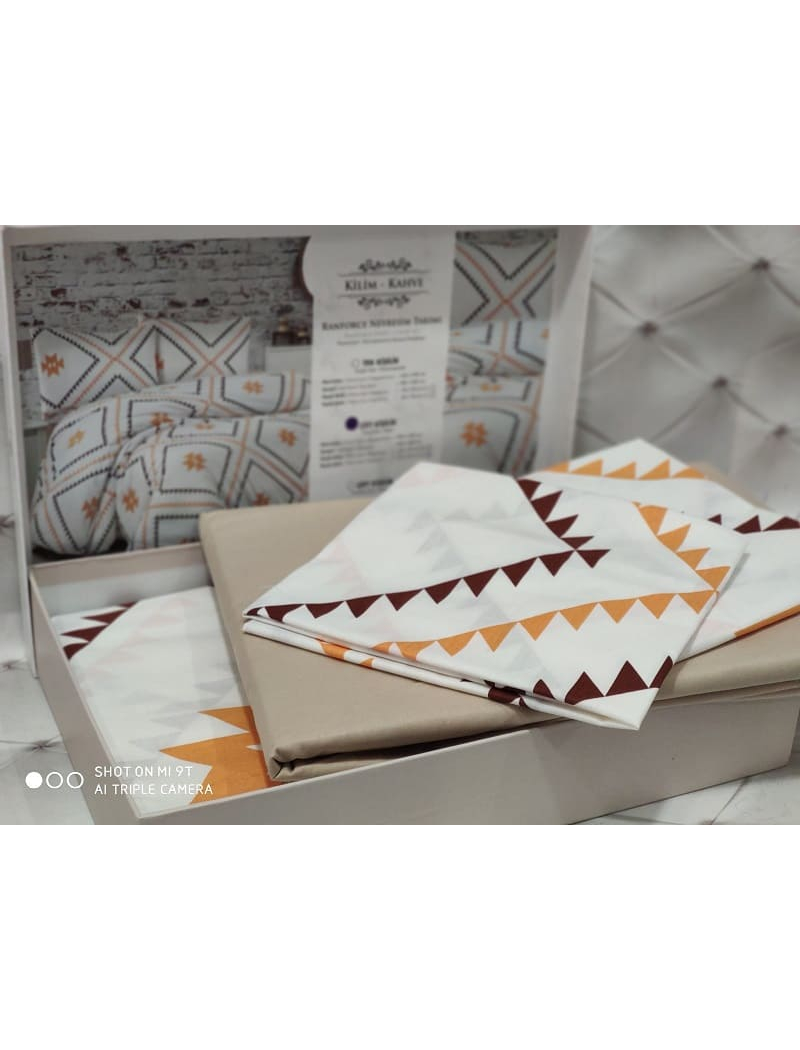 Kilim kahve сімейна постіьна білизна. Ранфорс. Belizza Туреччина.