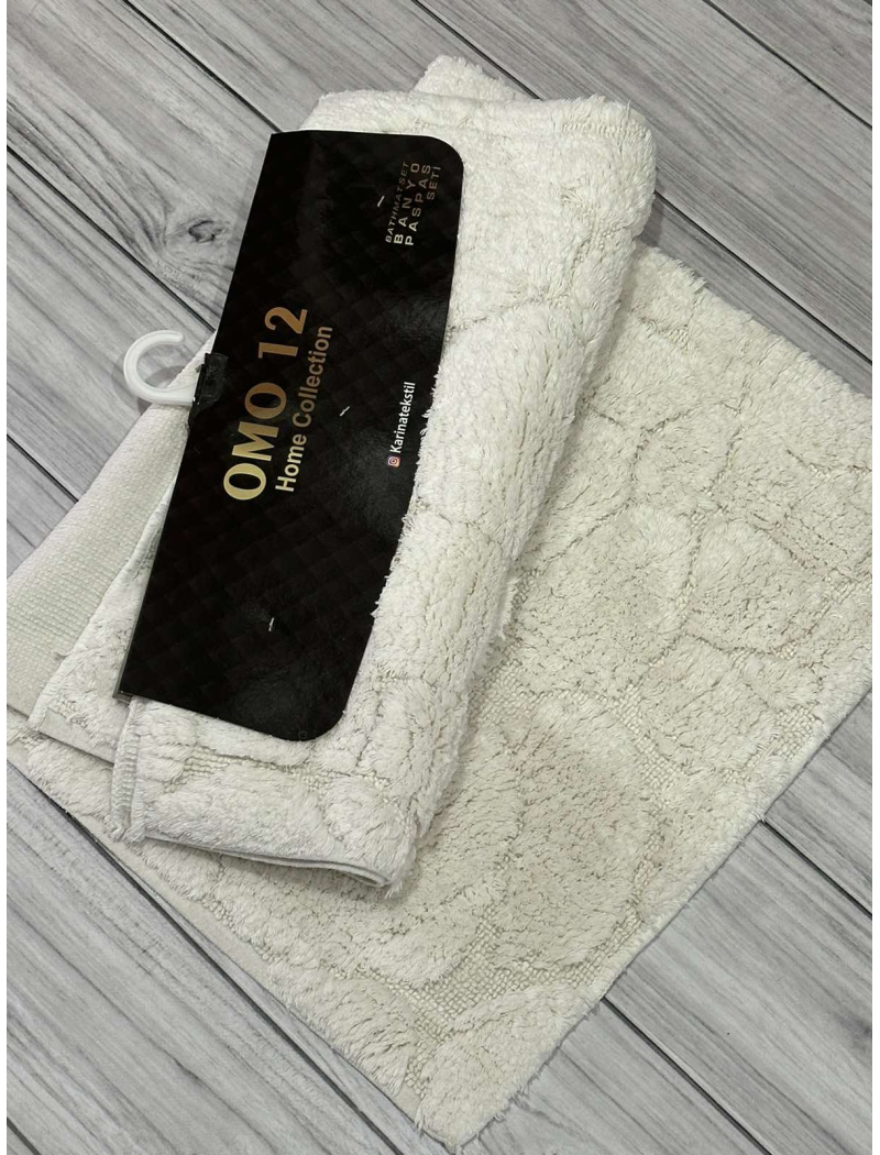 Tas krem. Килимки в ванну кімнату 2в1. Omo home Туреччина
