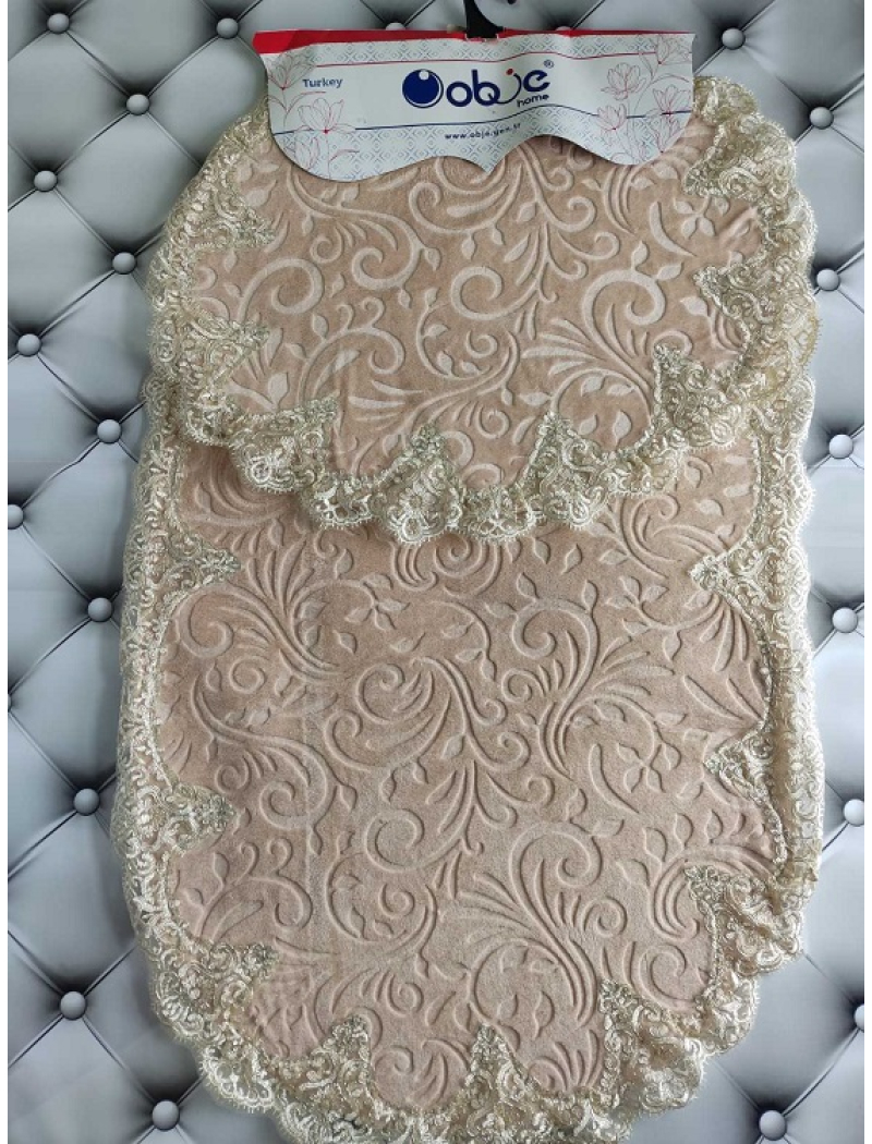 Karamel Килимки з гіпюром. 2 штуки. Estima Туреччина.