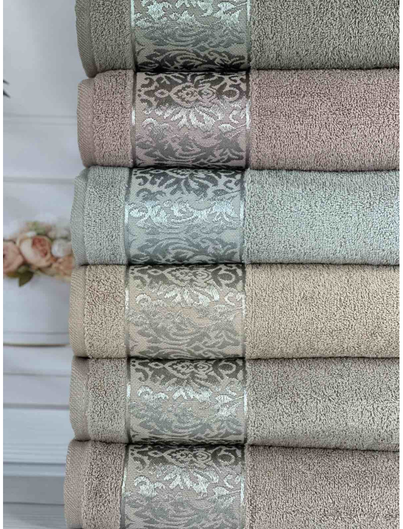 Arma Durul махрові рушники 50х90см., 6 шт/уп. Туреччина