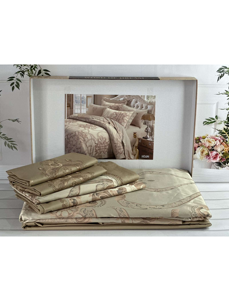 NO.64 жаккардова постіль. Євро розмір. Word of dream.