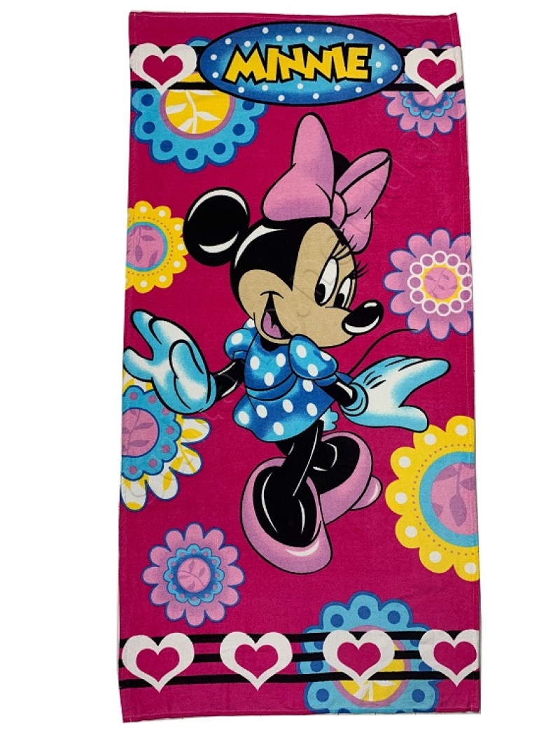 Пляжний рушник Minnie dance 75х150см. Туреччина.