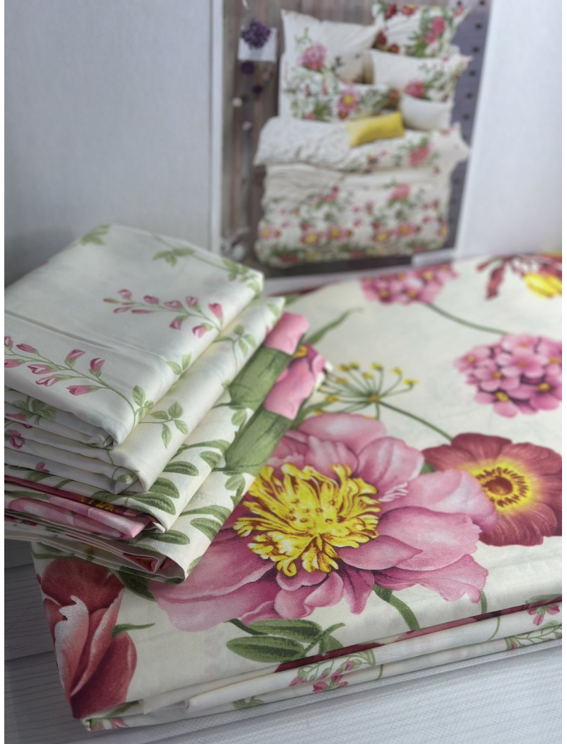 16FHX329 сатинова постільна білизна, євро розмір. Word of dream.