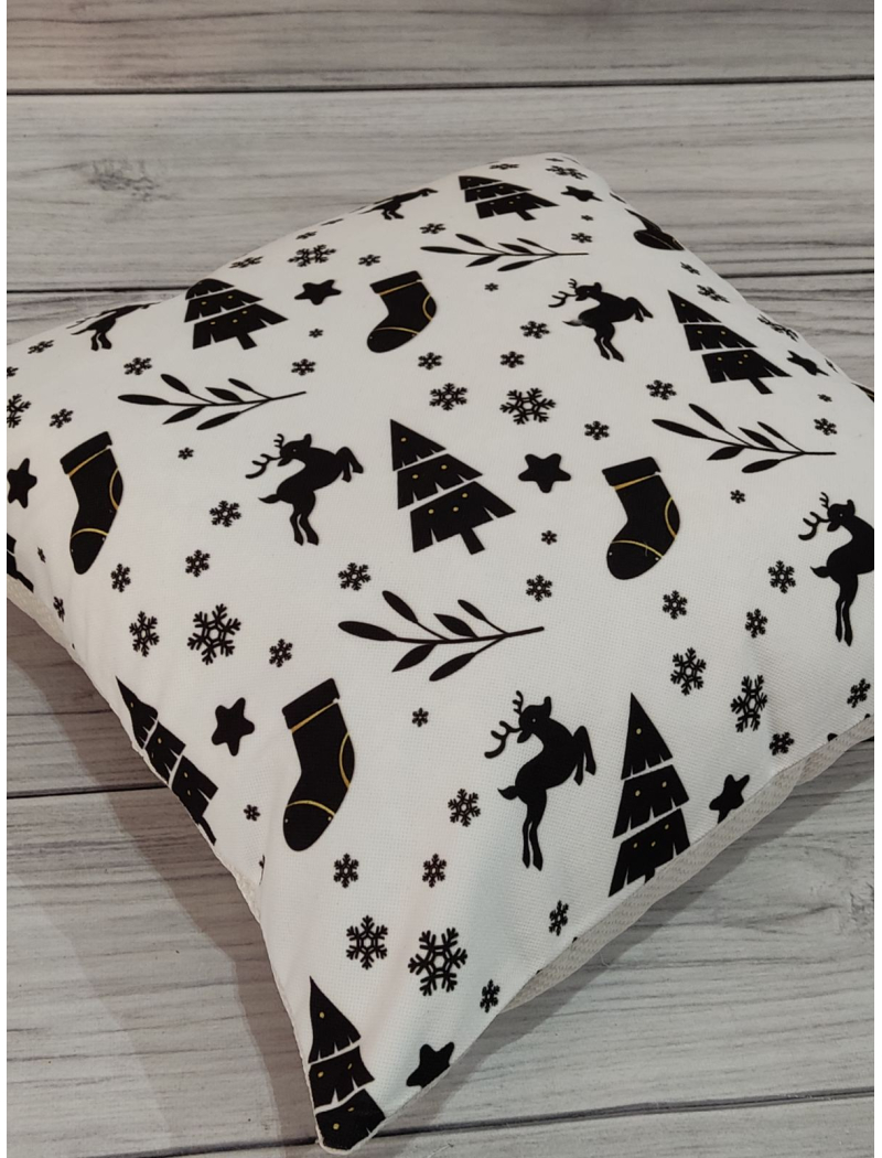 Новорічні наволочки 45х45см. Dijital принт. Туреччина.