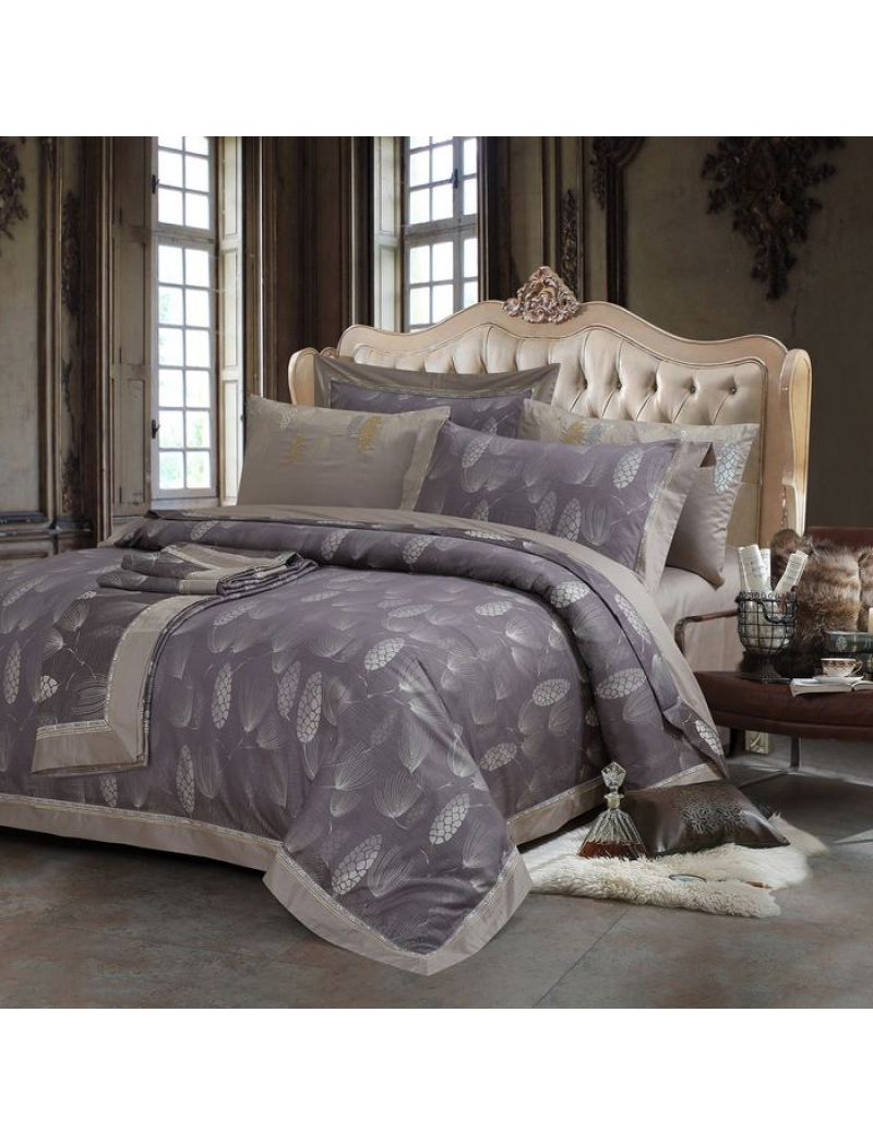 T-1029 жаккардова постіль. Євро розмір. Word of dream.