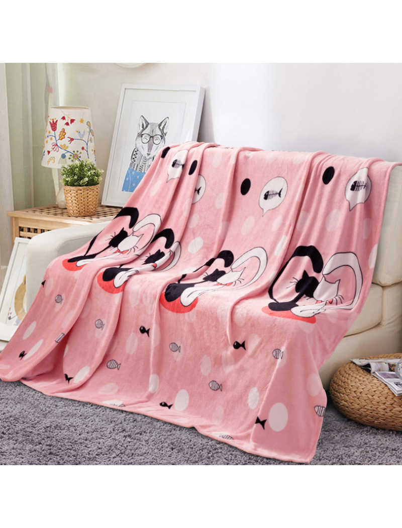 Плед велсофт (микрофибра) ALM1909