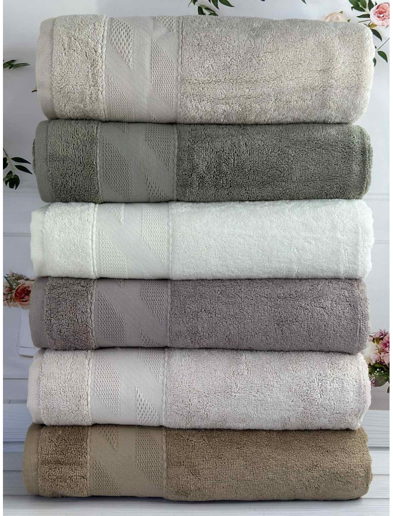 Armony рушники 50х90см., 6 шт/уп. Пеньє. Sikel Туреччина