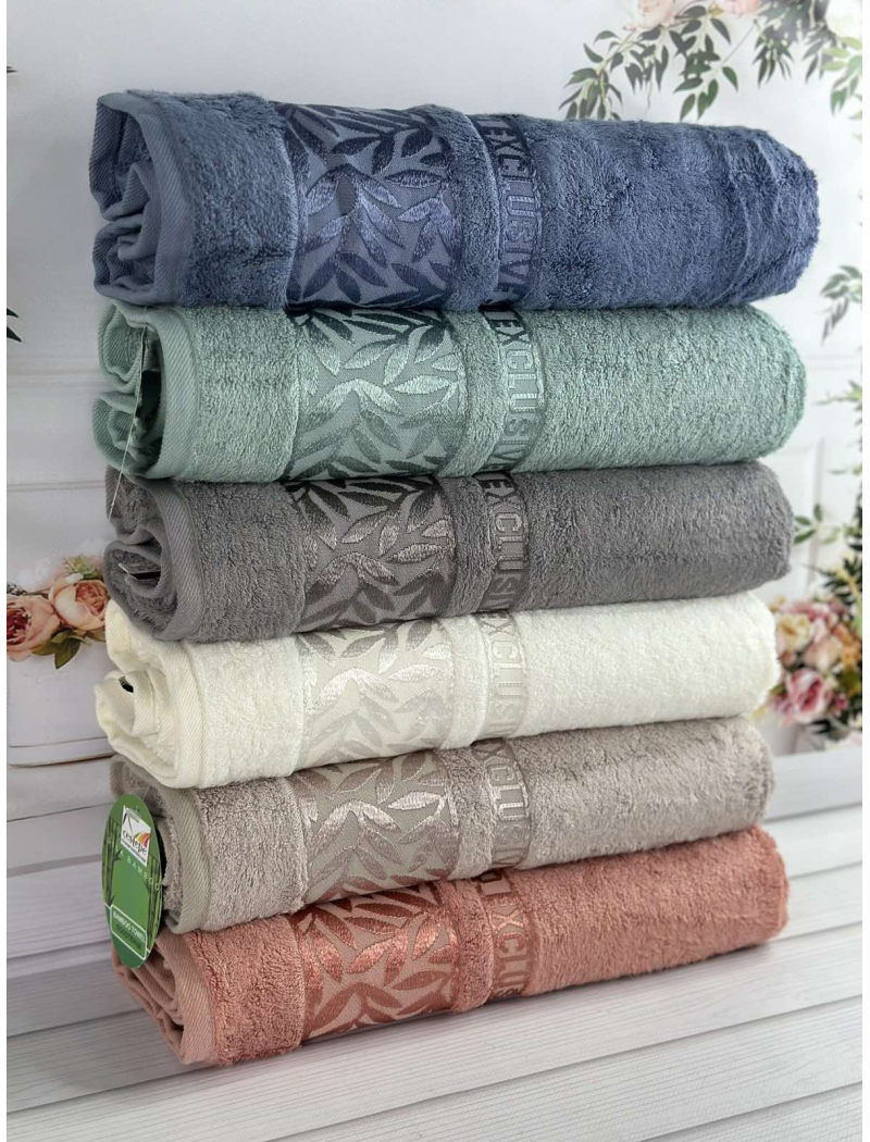 Bambuk Cherry бамбукові рушники 50х90см., 6шт/уп. CestepeТуреччина