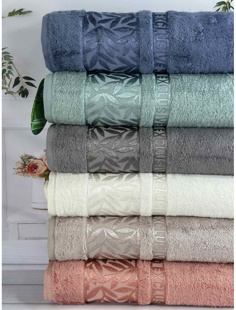 Bambuk Cherry бамбукові рушники 50х90см., 6шт/уп. CestepeТуреччина