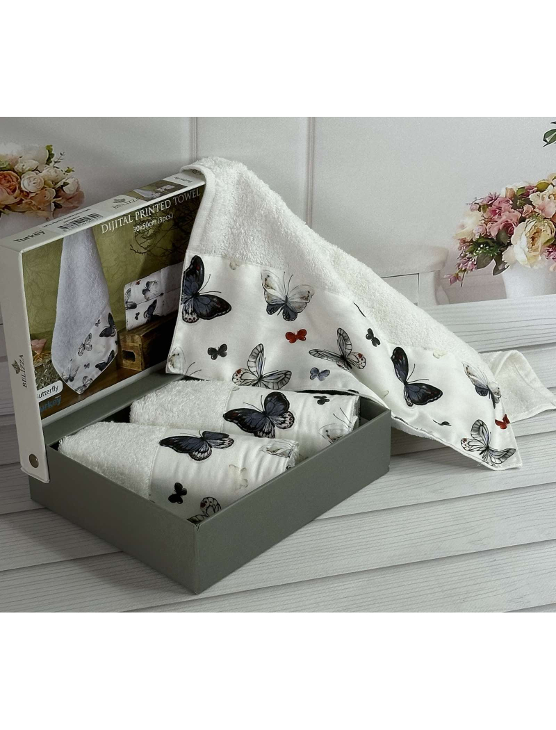 Belizza Butterfly 30х50см., махрові кухонні рушники.