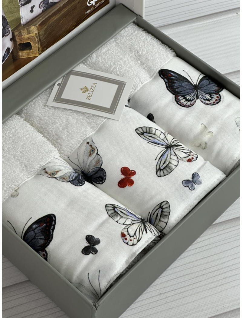 Belizza Butterfly 30х50см., махрові кухонні рушники.