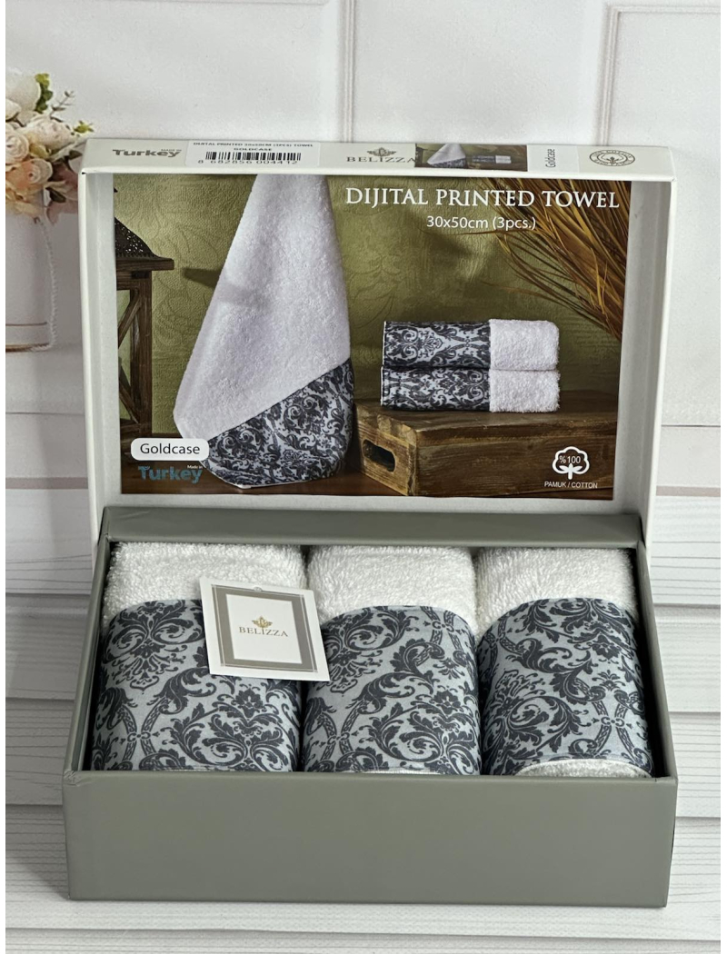 Belizza Goldcase 30х50см., махрові кухонні рушники.