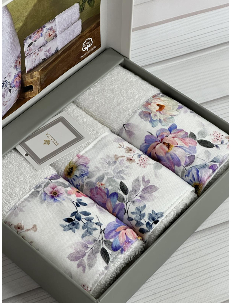 Belizza Rozy 30х50см., махрові кухонні рушники.