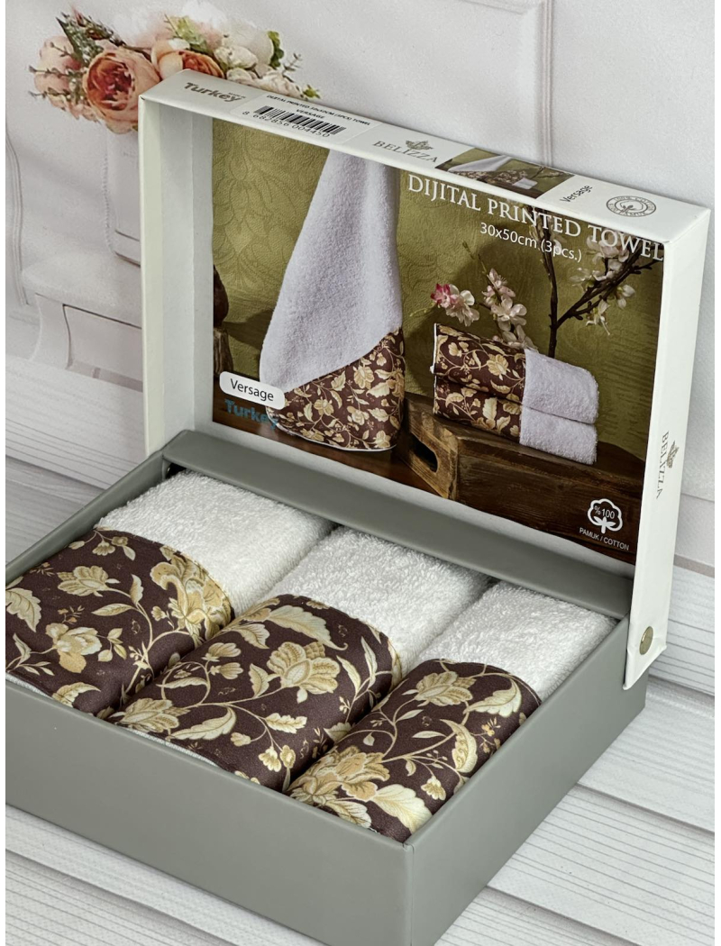 Belizza Versace 30х50см., махрові кухонні рушники.