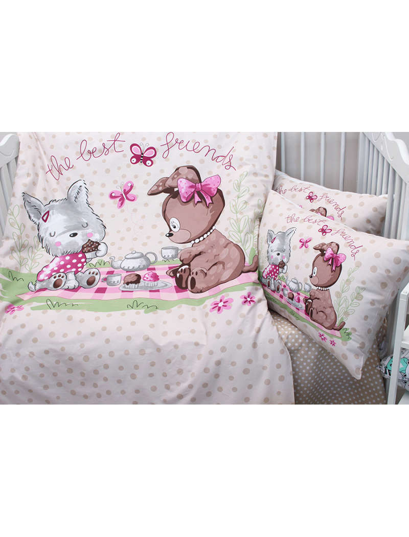 Детский комплект Best frends beige