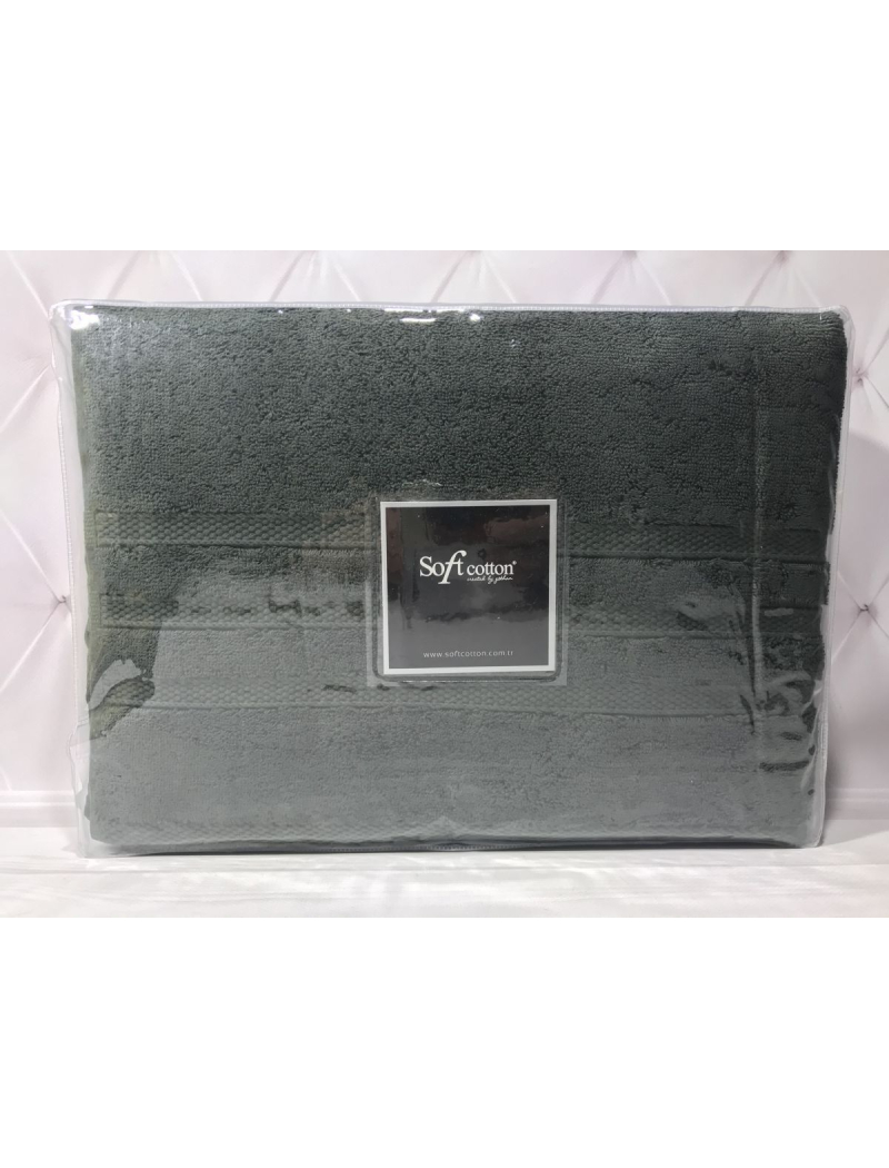 Boheme yesil махровые полотенца 2в1 Soft cotton Турция.