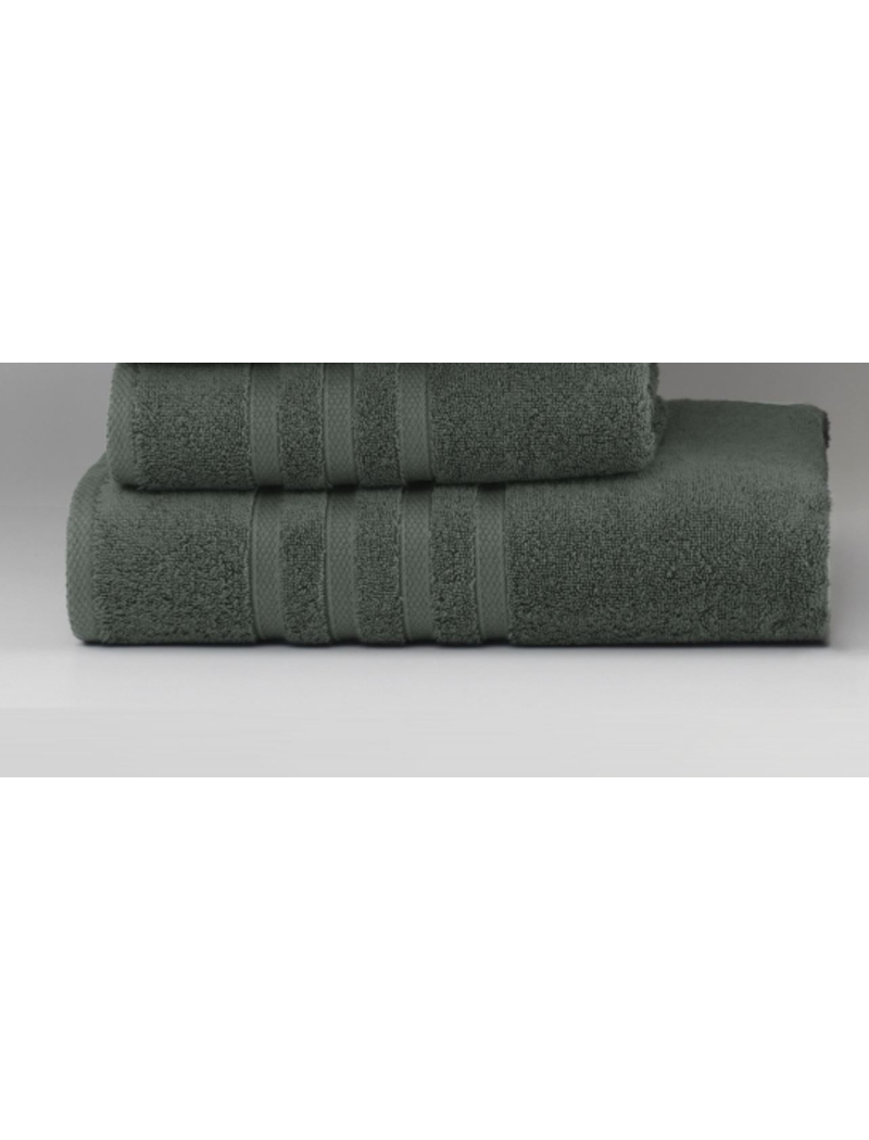 Boheme yesil махровые полотенца 2в1 Soft cotton Турция.