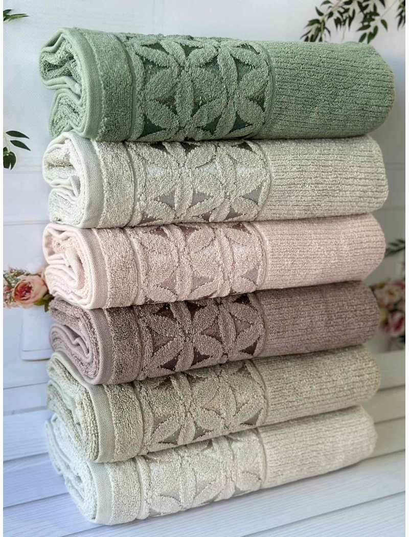 Venus рушники 50х90см., 6 шт/уп. Sikel Туреччина