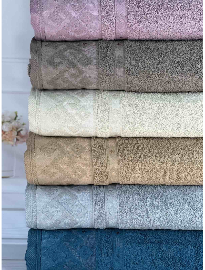 Alfa Durul махрові рушники 70х140см., 6 шт/уп. Туреччина