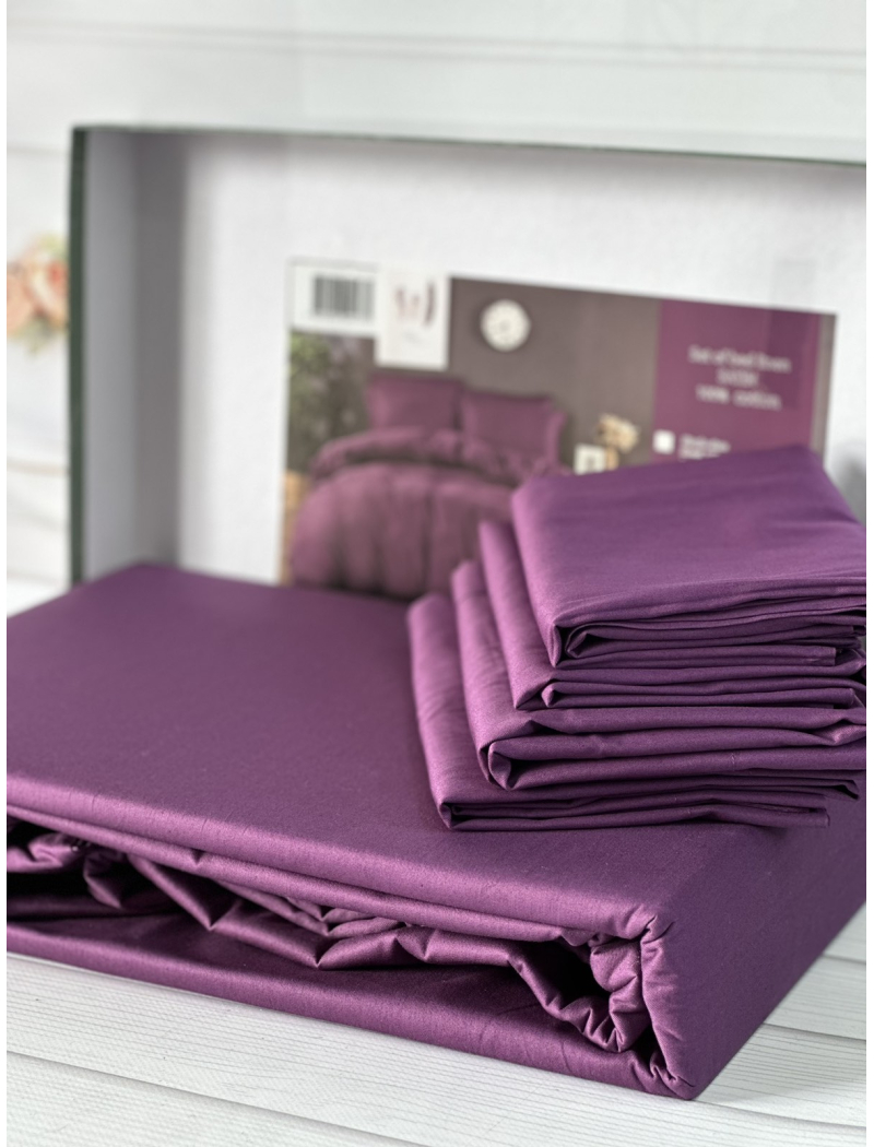 Murdum сатинова постільна білизна євро розміру. Word of dream.