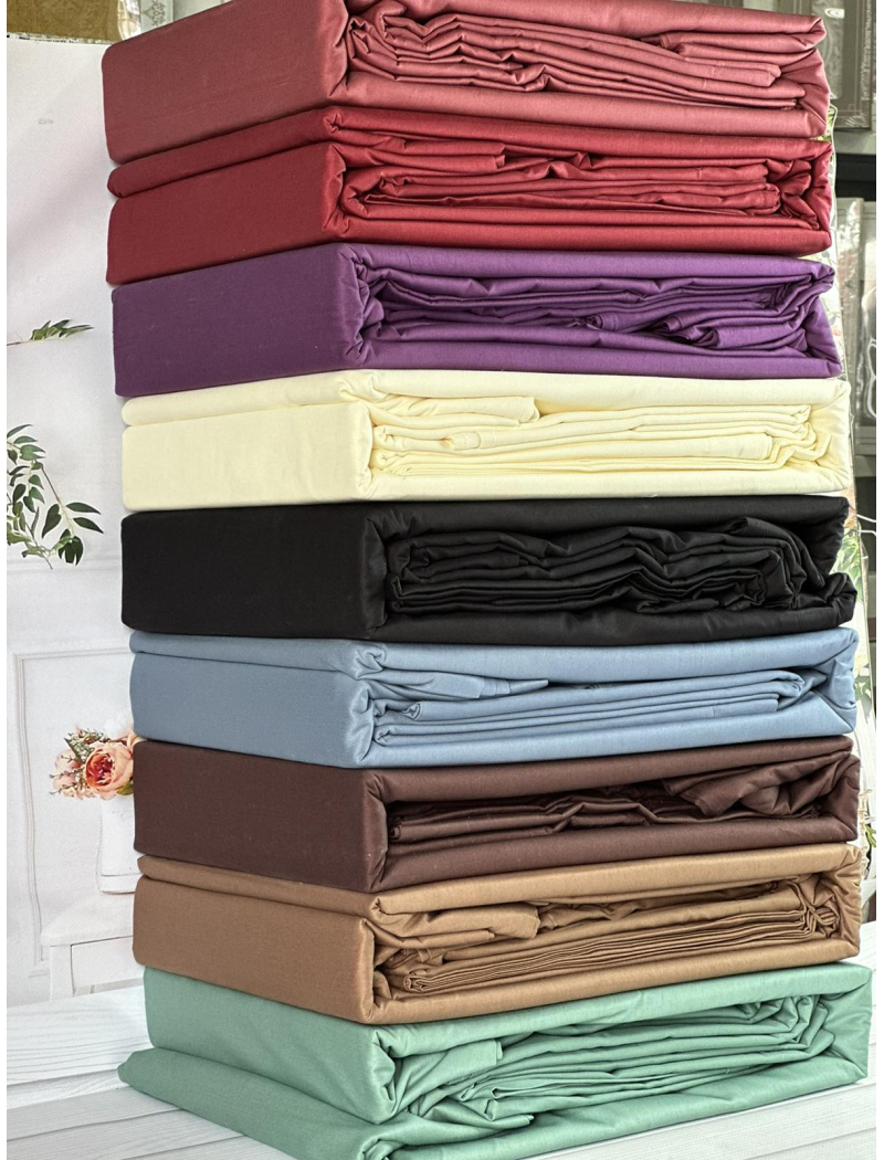 Siyah сатинова постільна білизна євро розміру. Word of dream.