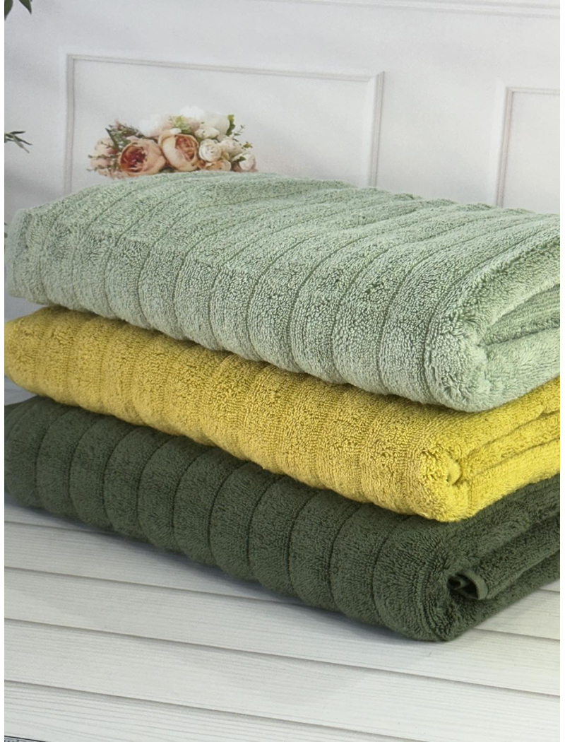 Royal yesil рушники 50х90см., 3 шт/уп. Sweet dream Туреччина.