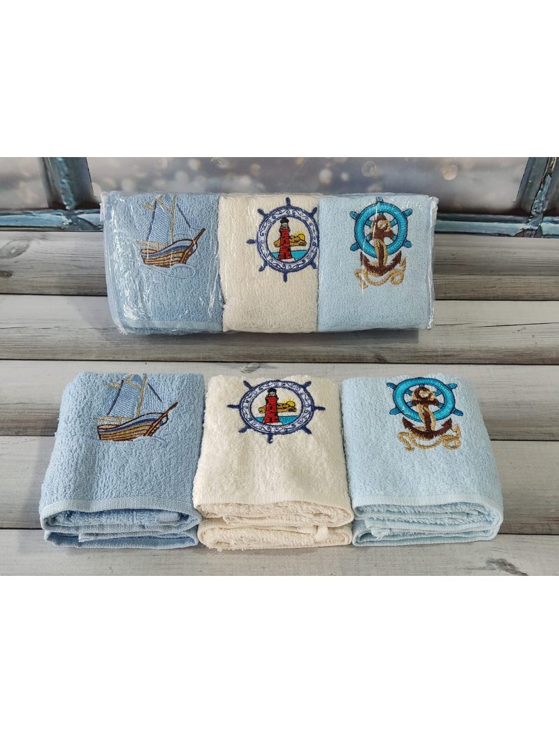 Mame More 30х50см., 6 шт/уп. Кухонні рушники. ПВХ упаковка.