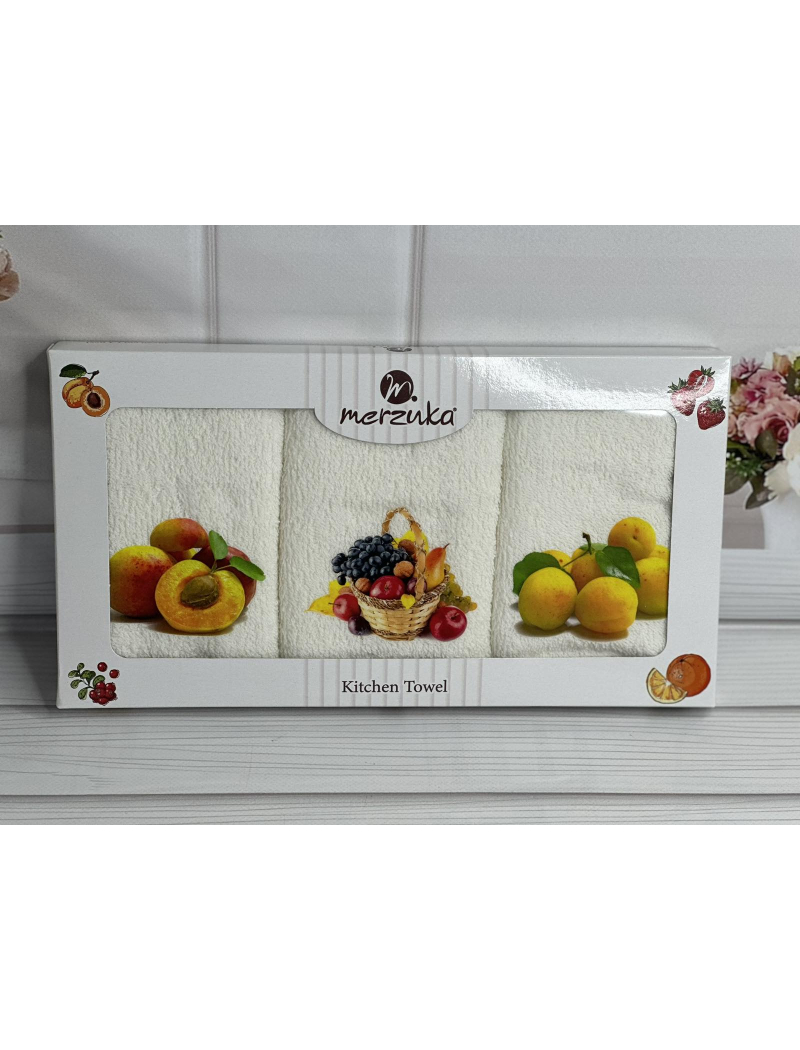 Merzuka fresh Махрові рушники 30х50см., 3шт.