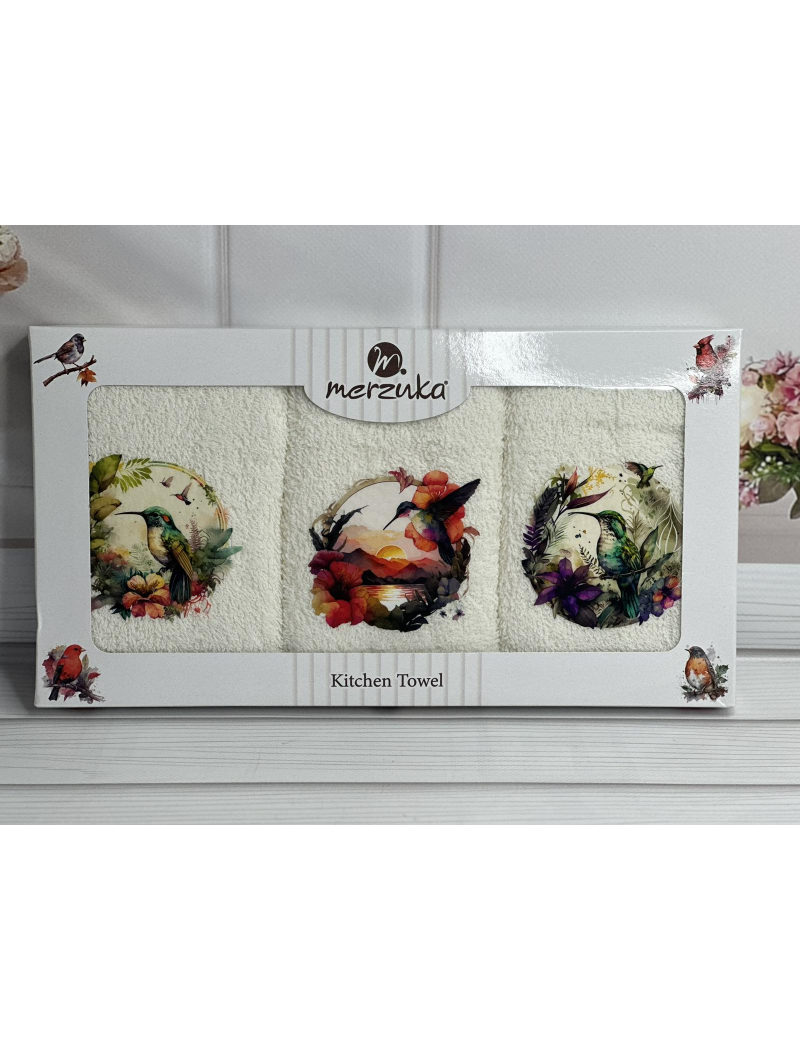Merzuka kalibra Махрові рушники 30х50см., 3шт.