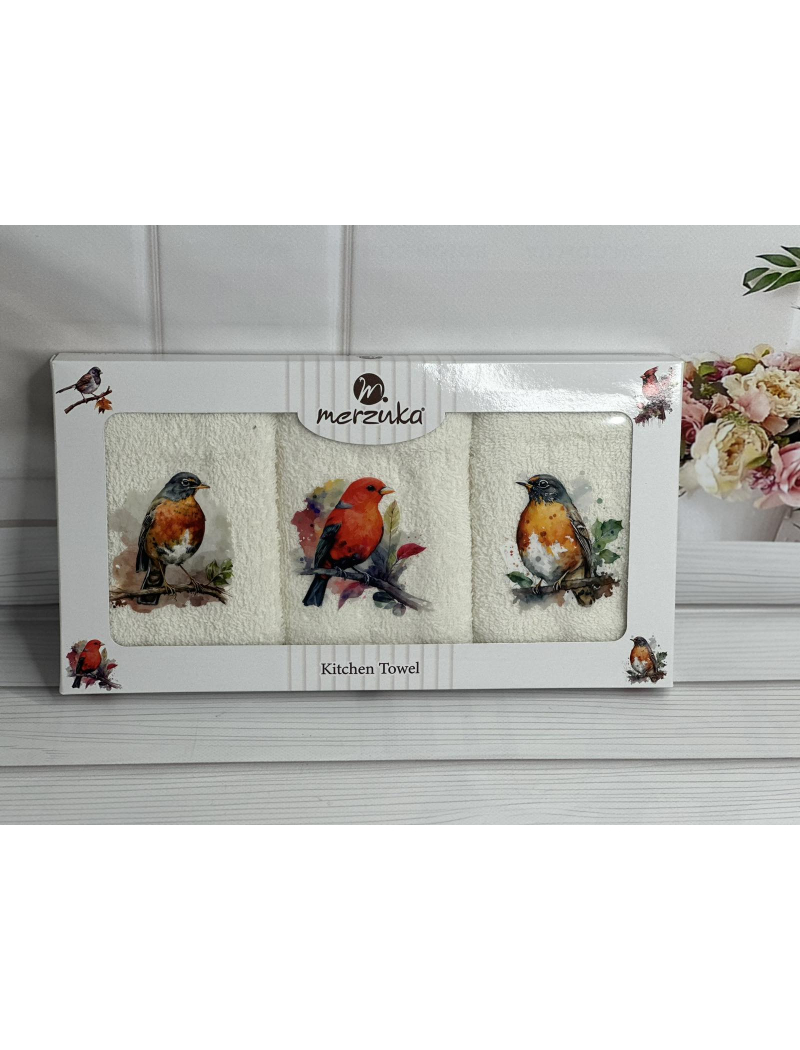 Merzuka snigurka Махрові рушники 30х50см., 3шт.