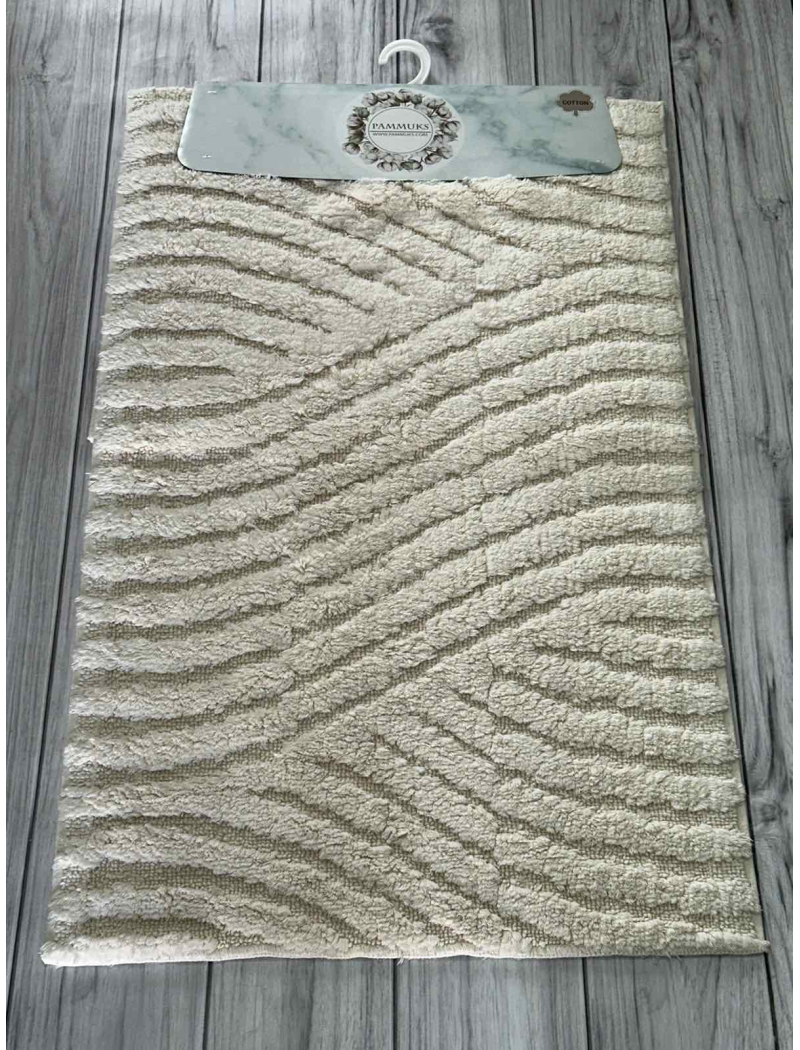 Valna krem. Килимки в ванну кімнату 2в1. Pammuks Collection Туреччина