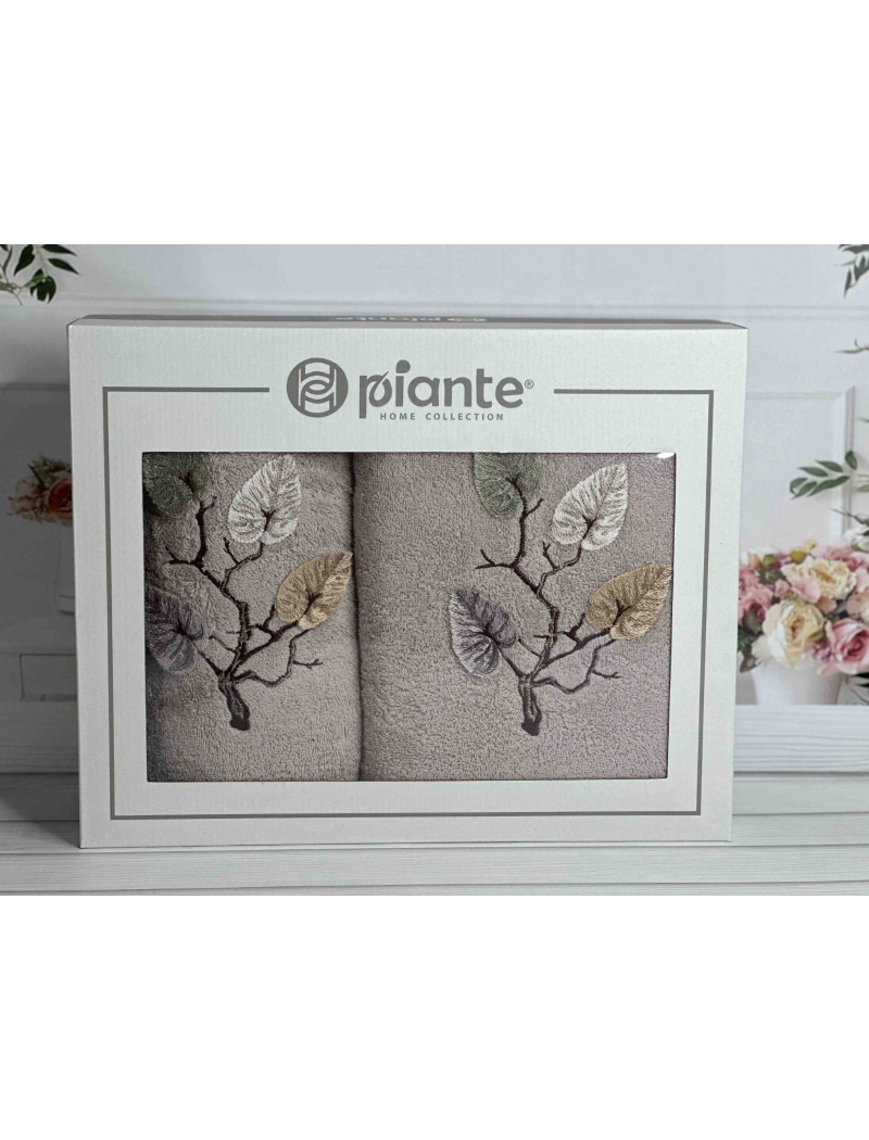 Piante Listik gul 3D 2в1 бавовняні рушники.Туреччина.