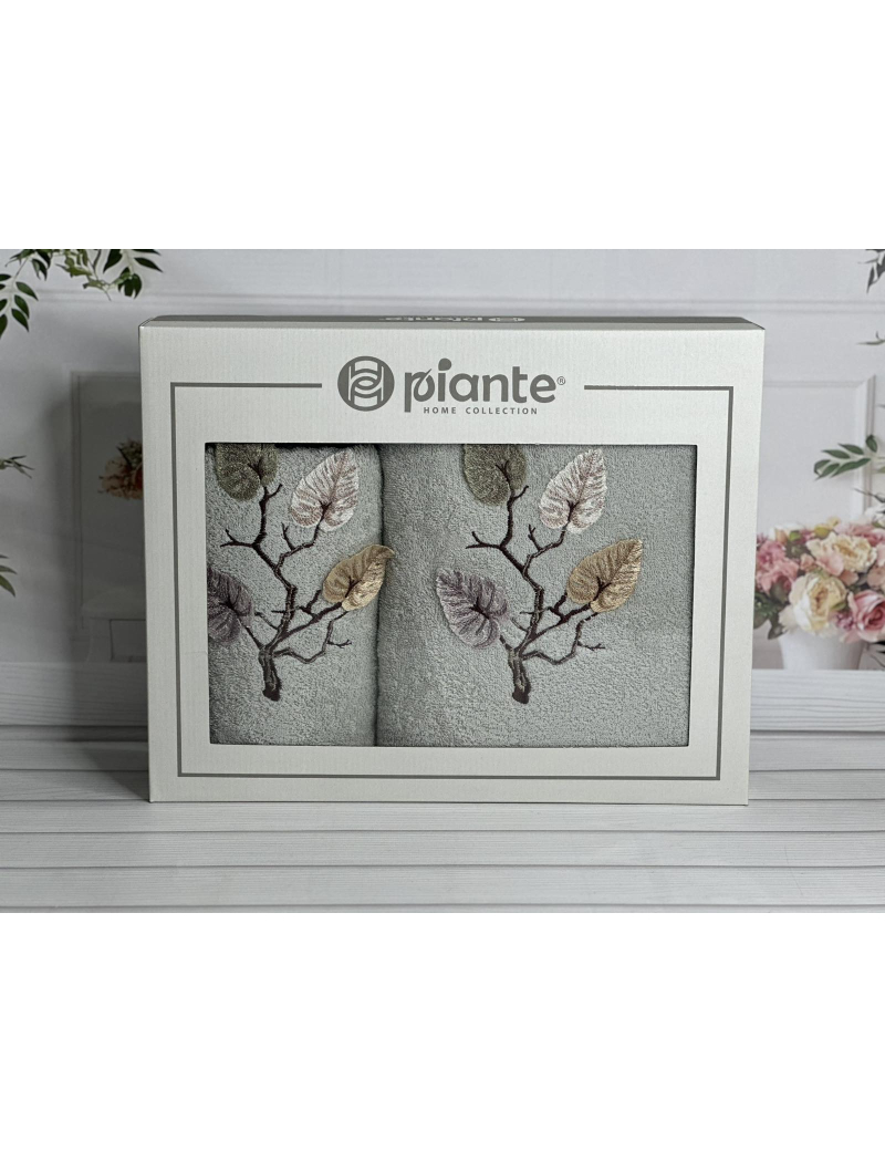 Piante Listik mint 3D 2в1 бавовняні рушники.Туреччина.