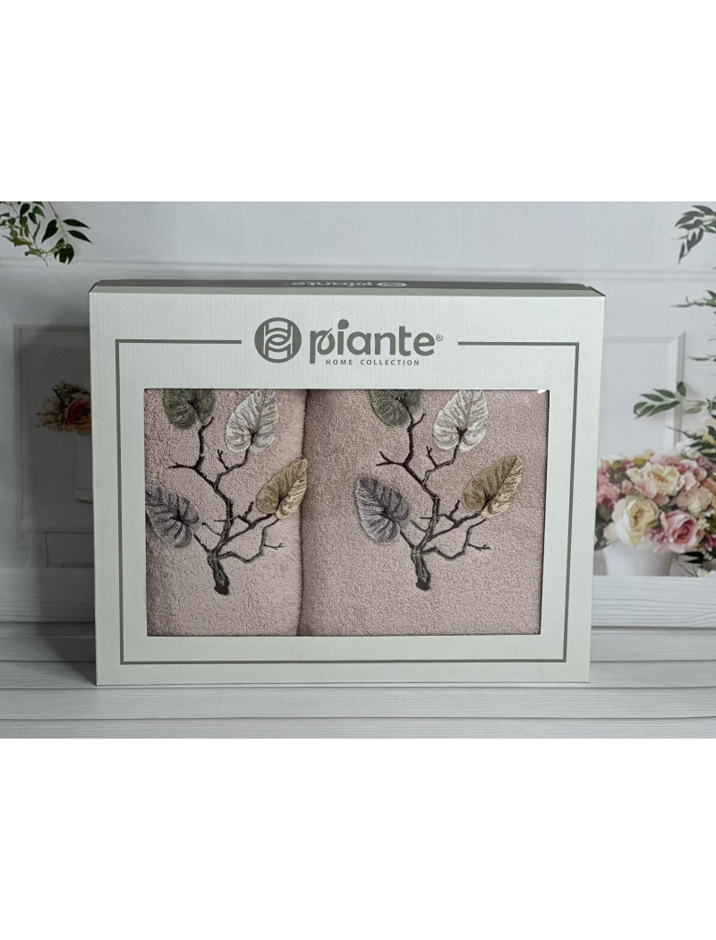 Piante Listik pudra 3D 2в1 бавовняні рушники.Туреччина.