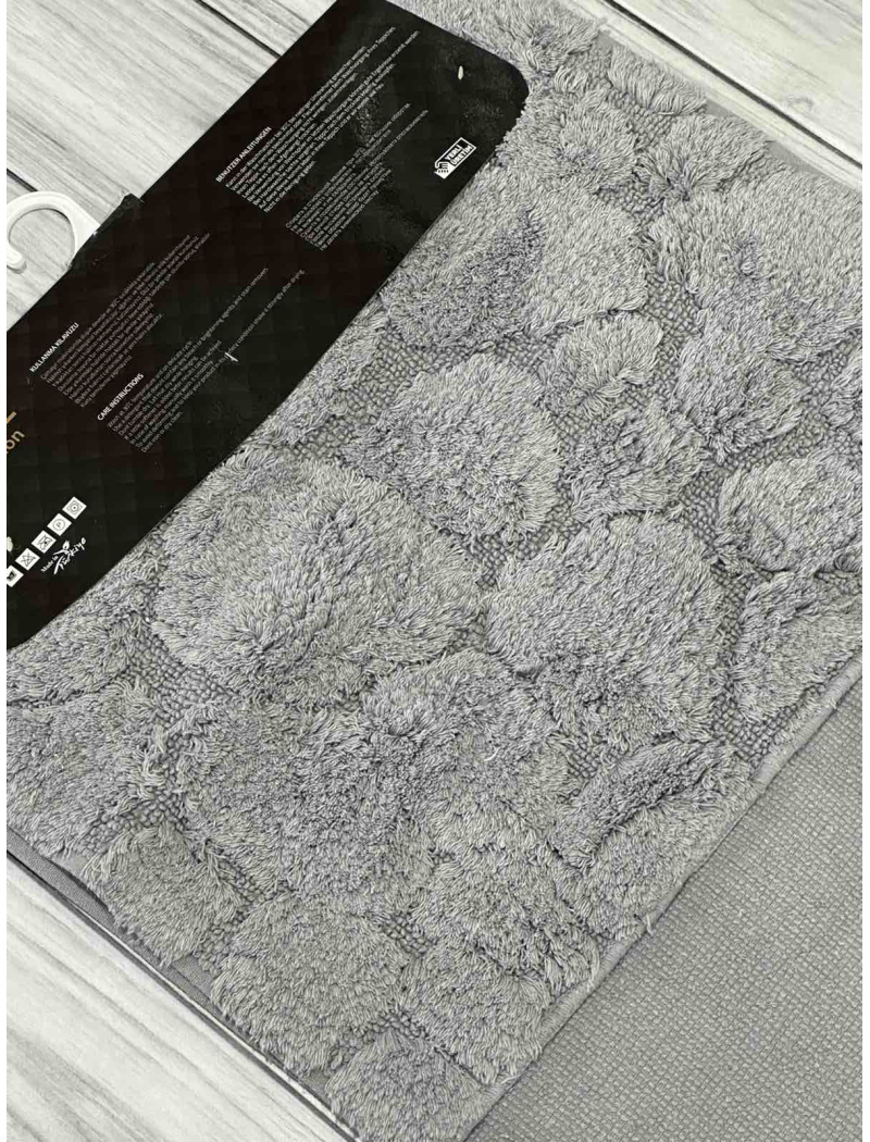 Tas gri. Килимки в ванну кімнату 2в1. Omo home Туреччина