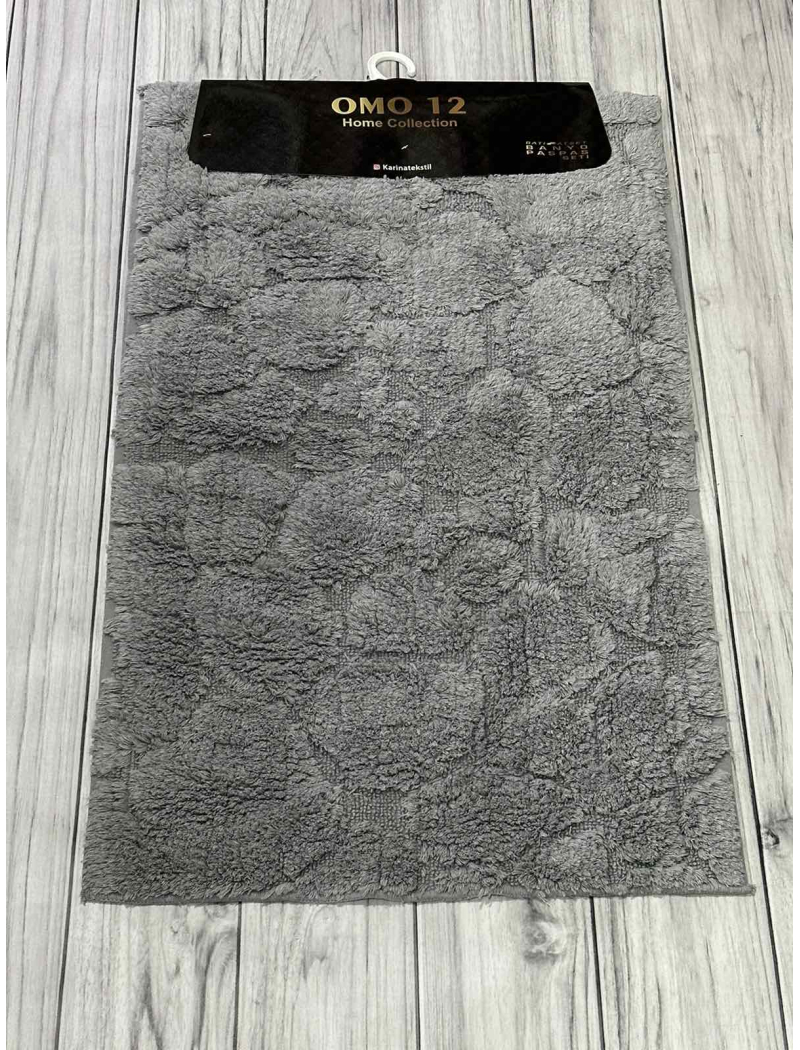 Tas gri. Килимки в ванну кімнату 2в1. Omo home Туреччина