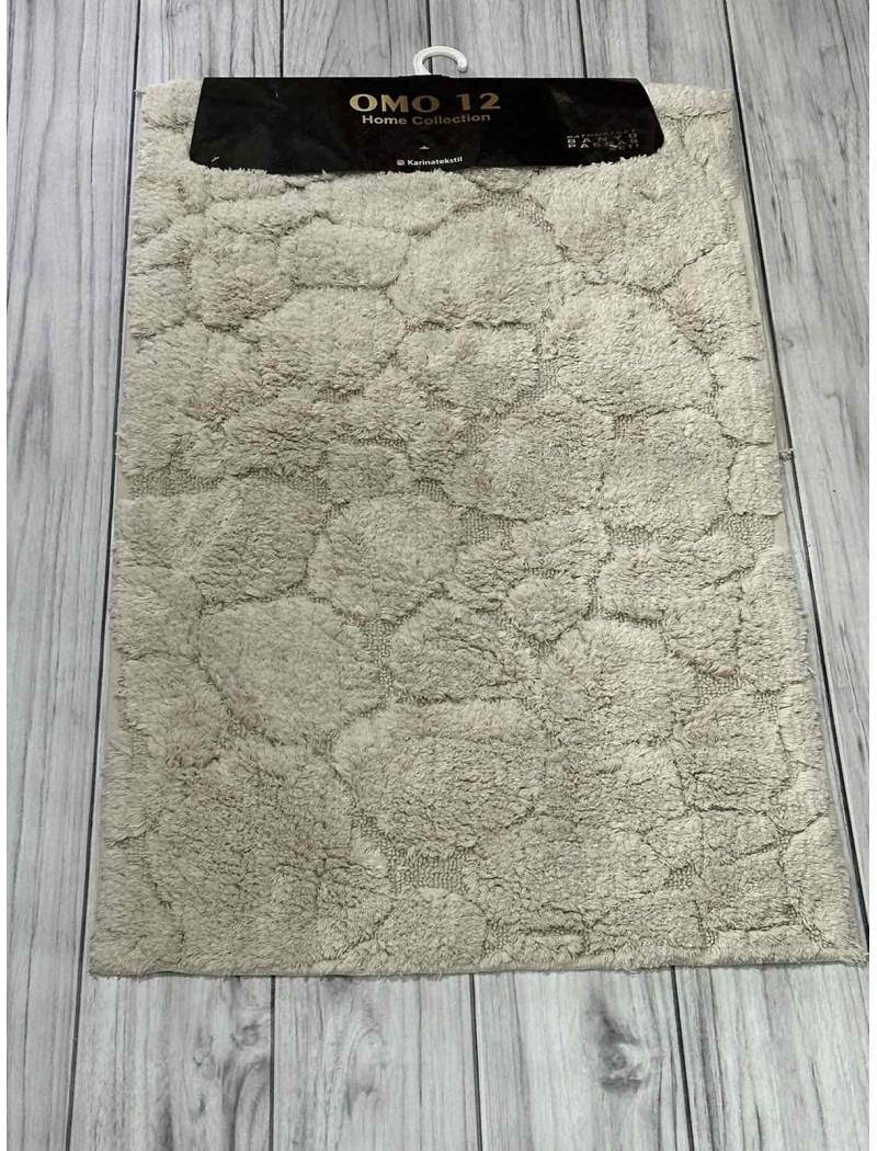 Tas bej. Килимки в ванну кімнату 2в1. Omo home Туреччина