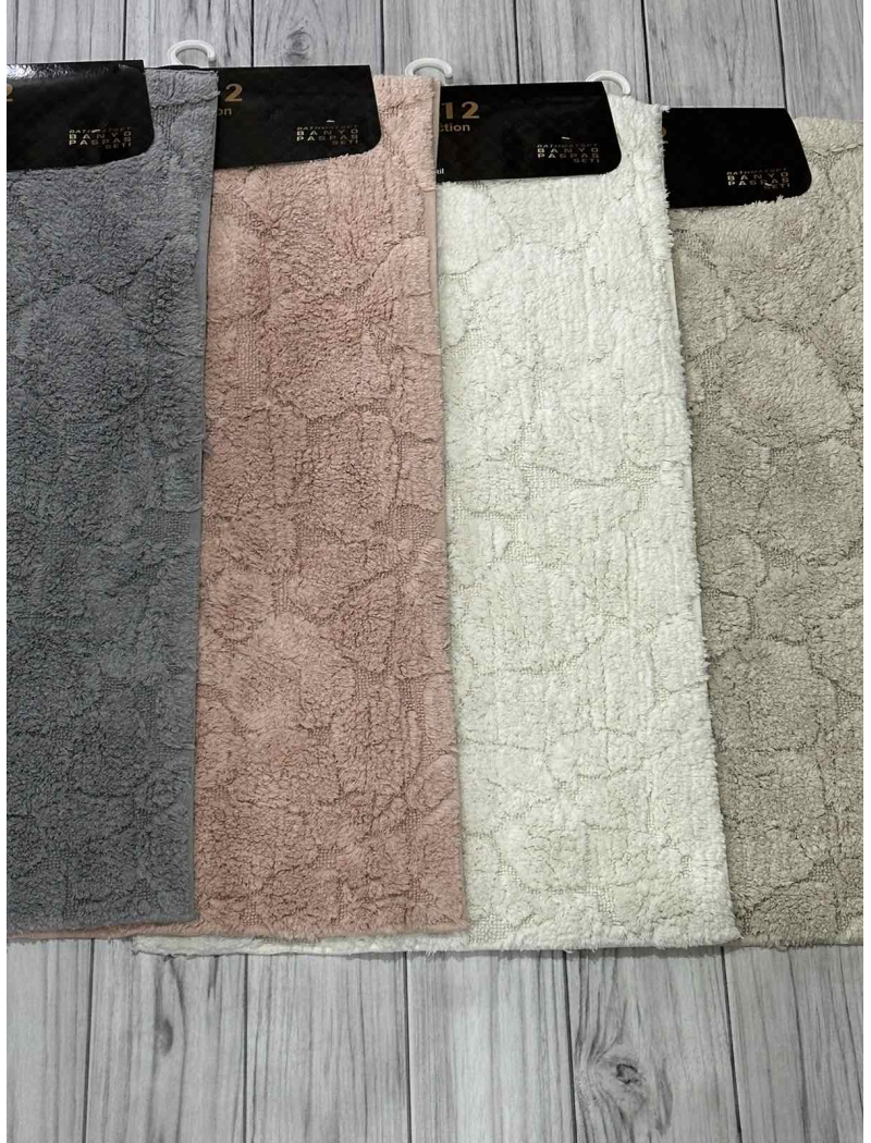 Tas bej. Килимки в ванну кімнату 2в1. Omo home Туреччина
