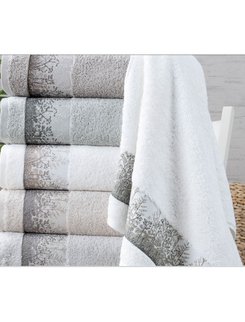 Tenti бамбукові рушники 70x140см., 6шт/уп. Pupilla Туреччина