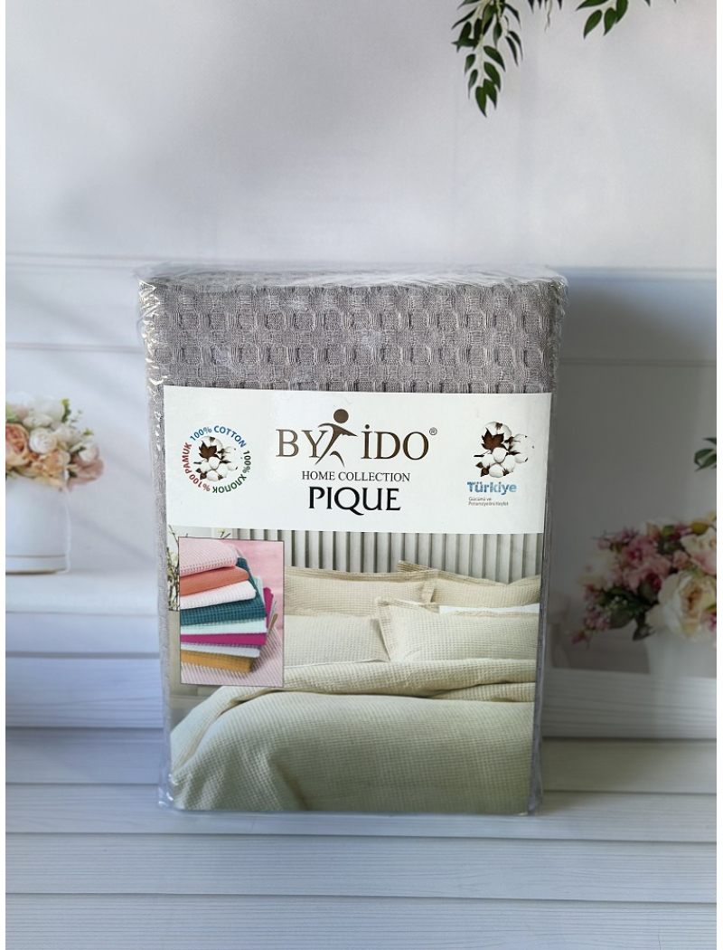 Вафельне піке 200х240см. Бавовна. By Ido Туреччина. 9251-8