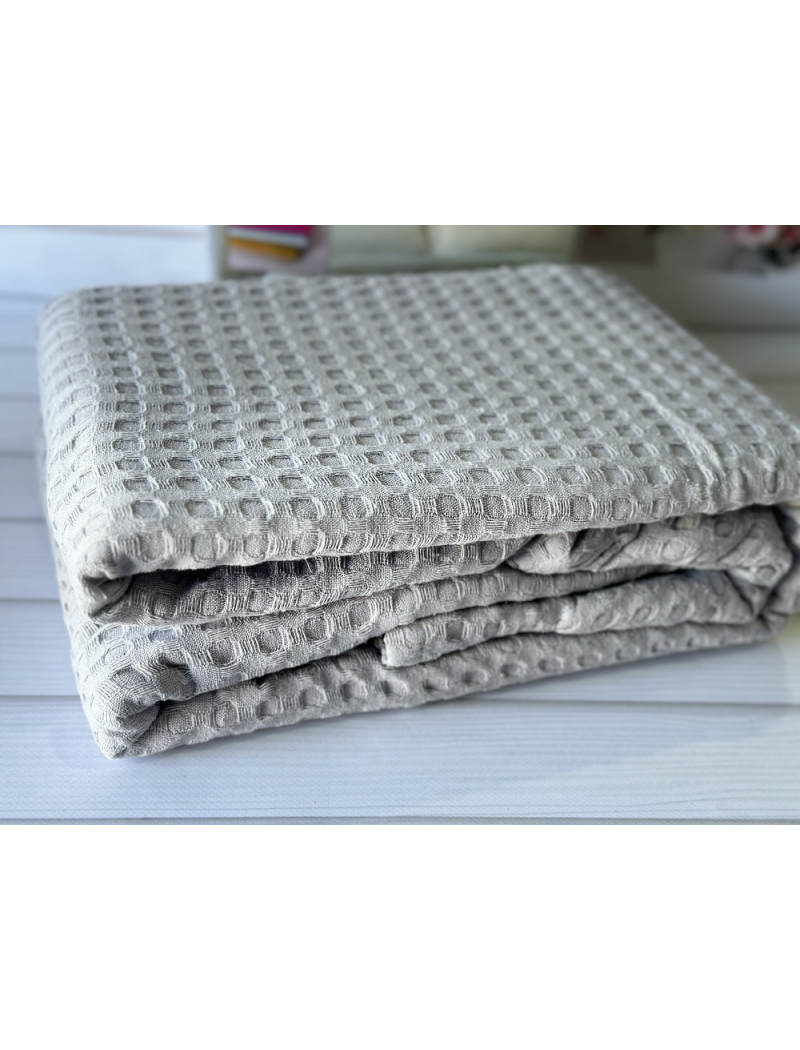 Вафельне піке 200х240см. Бавовна. By Ido Туреччина. 9251-8