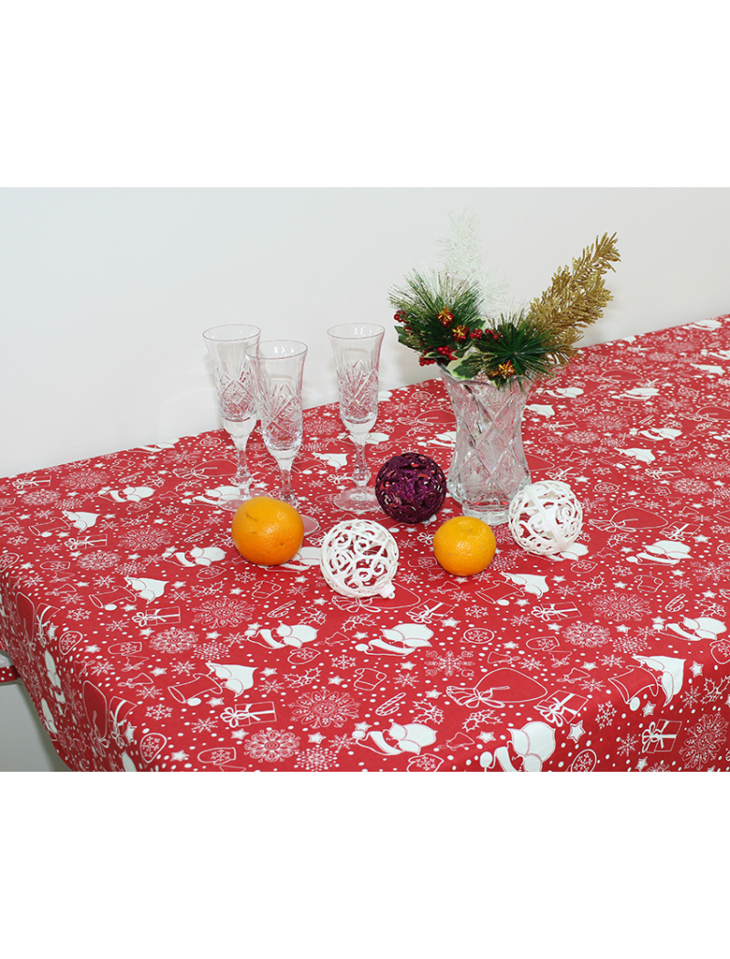 Скатерть Новогодняя Дед Мороз