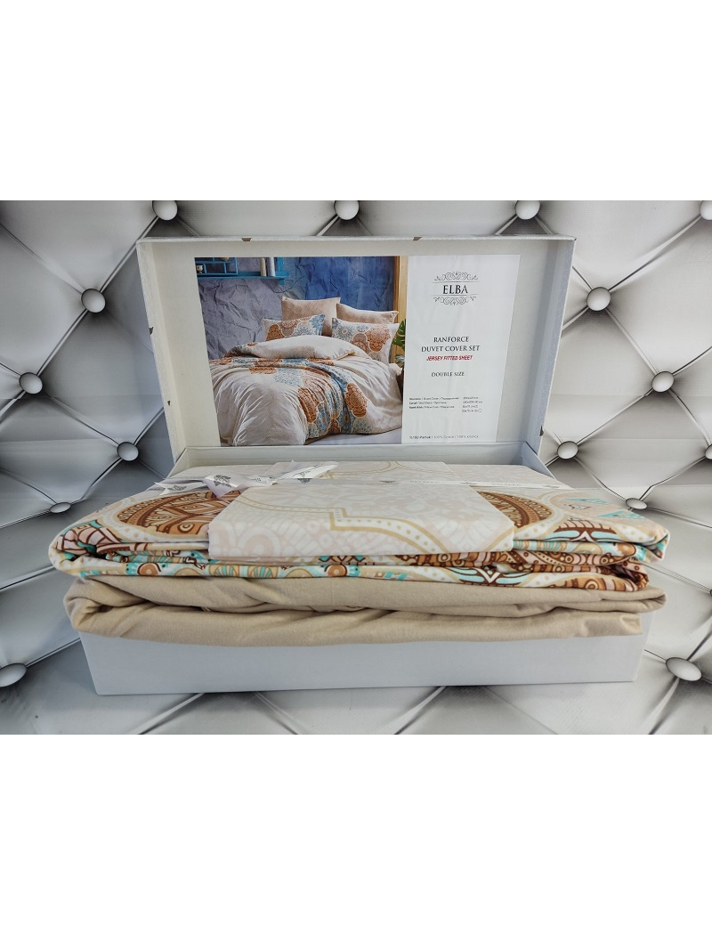 Elba постельное белье, трикотаж/ранфорс. Евро размер. Belizza Турция.