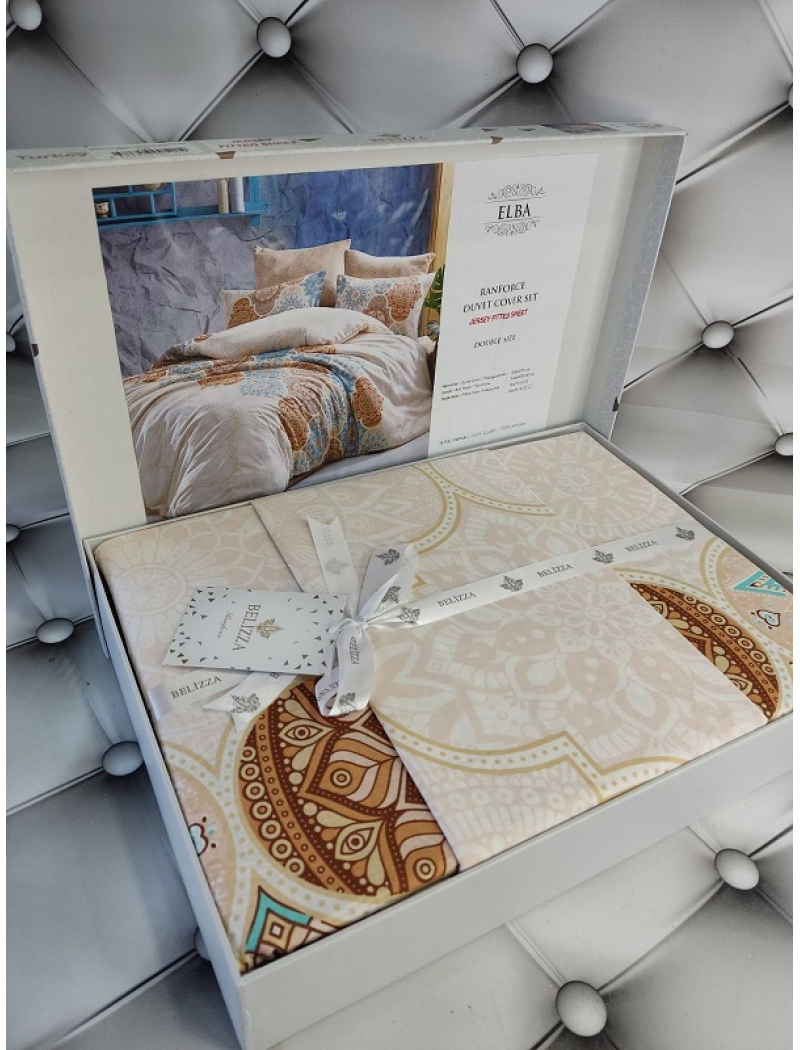 Elba постельное белье, трикотаж/ранфорс. Евро размер. Belizza Турция.