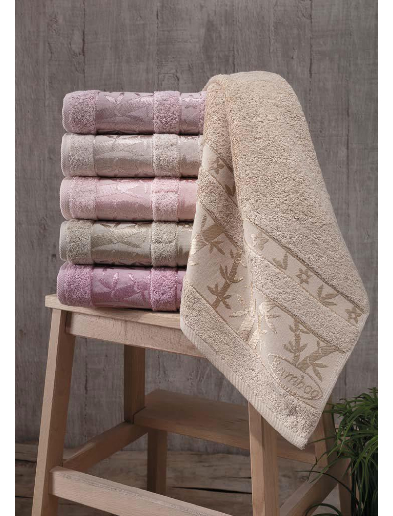 Elit acik бамбукові рушники 50х90см., 6шт/уп. Pupilla Туреччина