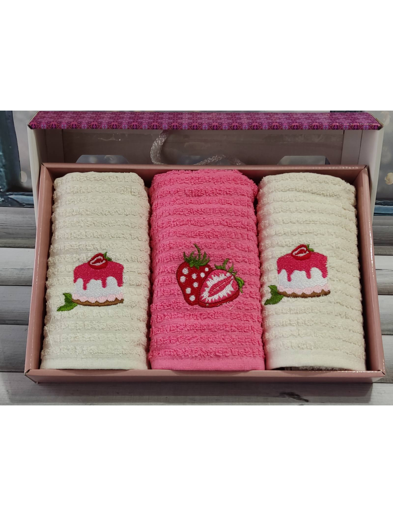 Fushia Cilek 3в1 40х60см., набір рушників (махра).