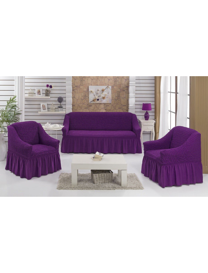 Golden. Murdum чохли на диван та крісла зі спідницею.