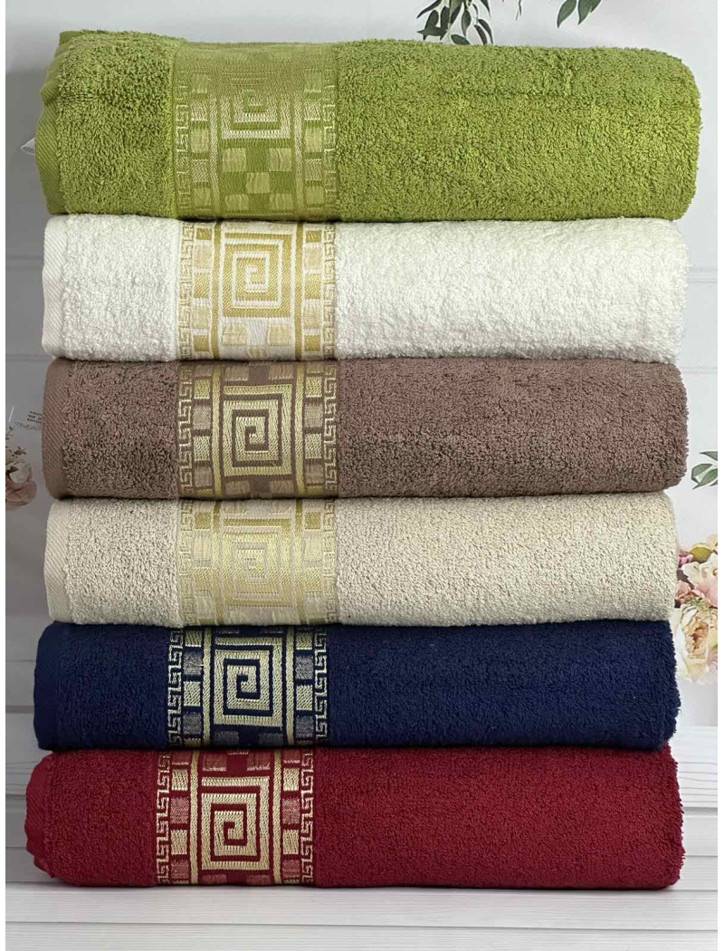 Greek Flos бавовняні рушники 50х90см., 6шт/уп.