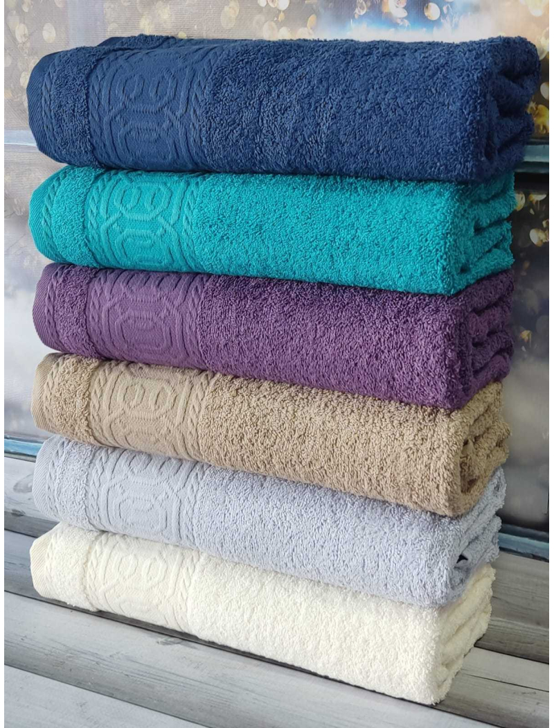 Gucci бавовняні рушники 70х140см., 6шт/уп.