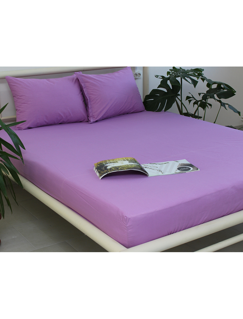 Простынь на резинке + наволочки 180х200х20 Lavender Herb